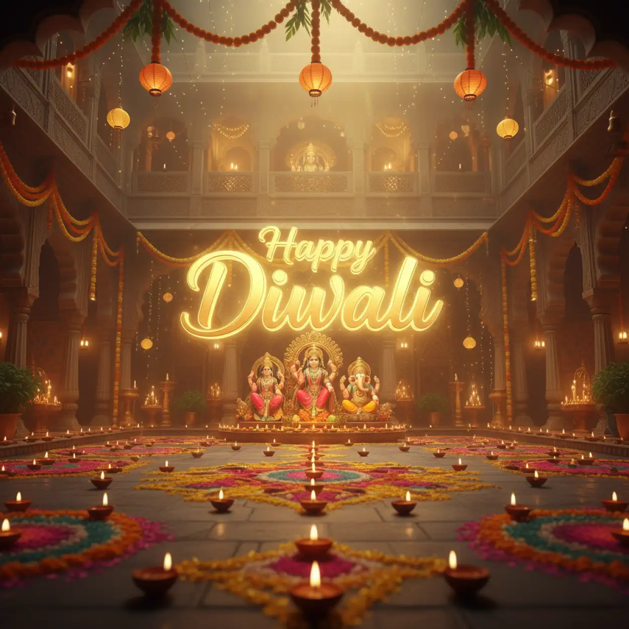 Free Download Happy Diwali 2025 Wishes In English For Friends - High Quality Happy Diwali 2025 Wishes Background
