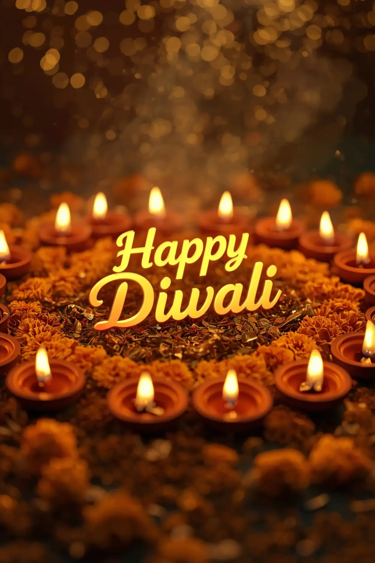Free Download Happy Diwali Greeting Card Maker Online - High Quality Happy Diwali Background