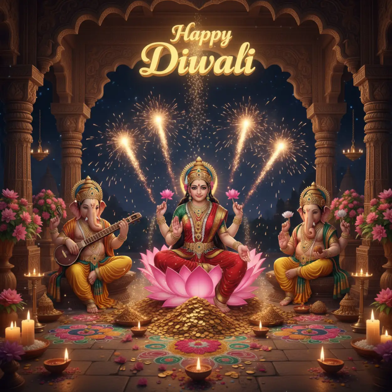 Free Download Happy Diwali Greetings For Whatsapp Status - High Quality Happy Diwali Image