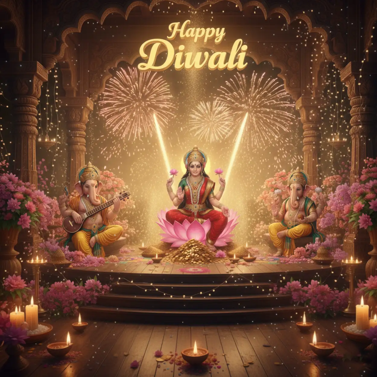 Free Download Happy Diwali Instagram Captions In English - High Quality Happy Diwali Background