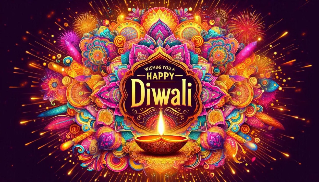 Free Download Happy Diwali Pictures With Quotes And Blessings - High Quality Happy Diwali Background