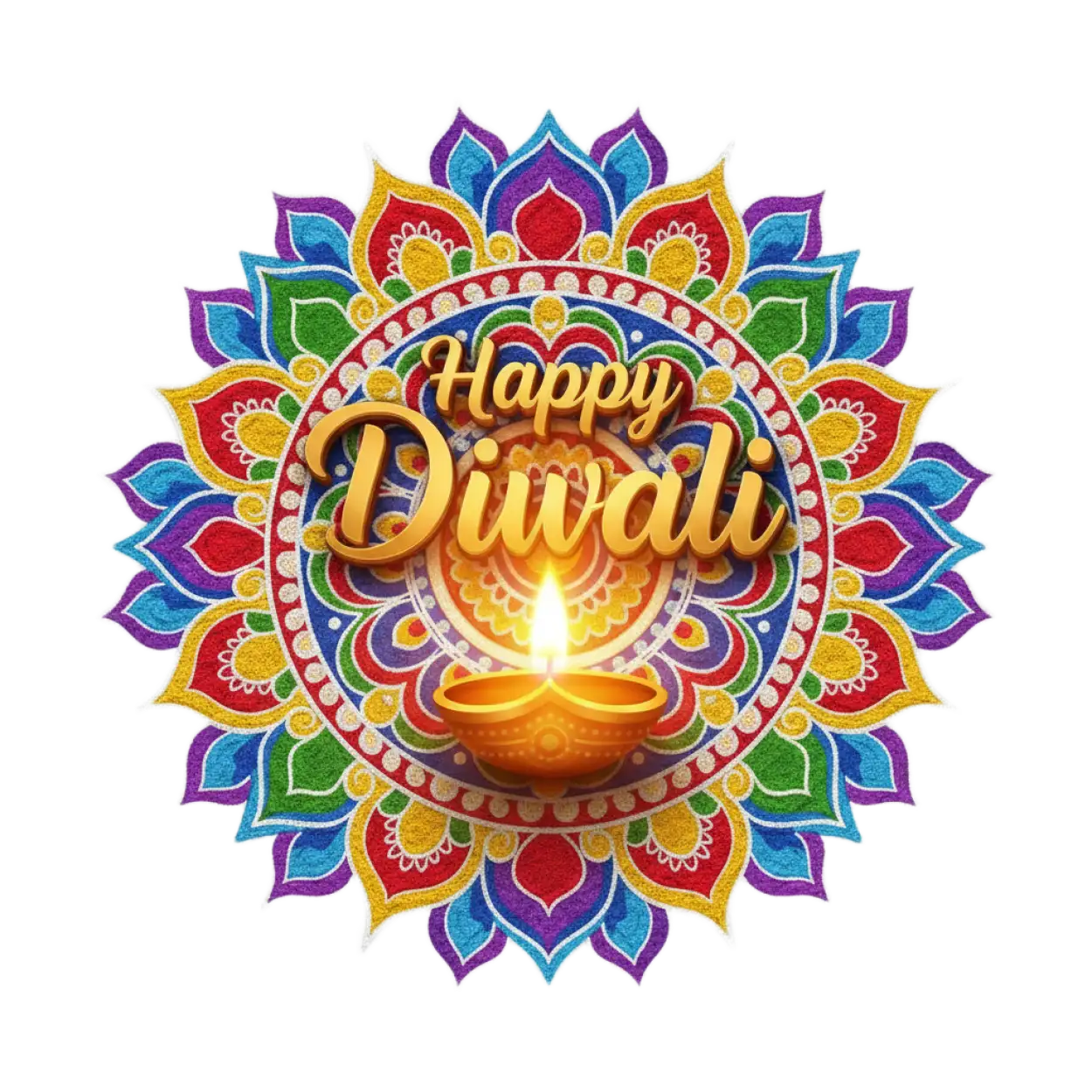 Free Download Happy Diwali Png Design For Graphic Work - High Quality Happy Diwali Png PNG Image