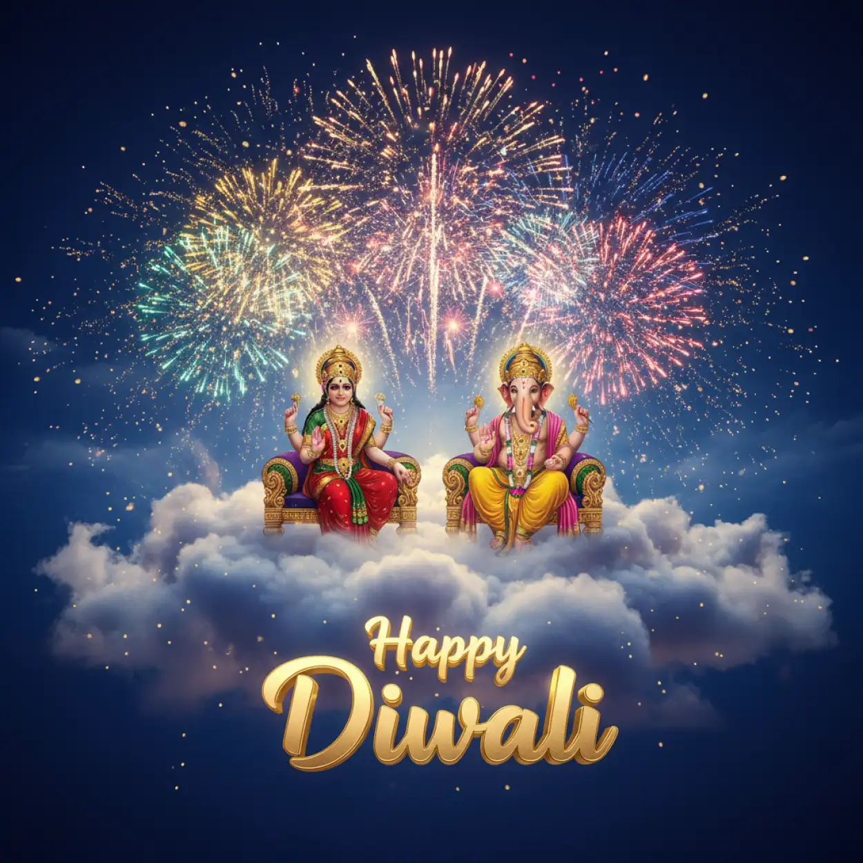 Happy Diwali Poster Design With Lakshmi Ganesh Gold Coin - Royalty Free Happy Diwali With Lakshmi Image | Pngmagic Free Download Happy Diwali Poster Design With Lakshmi Ganesh Gold Coin - High Quality Happy Diwali With Lakshmi Background