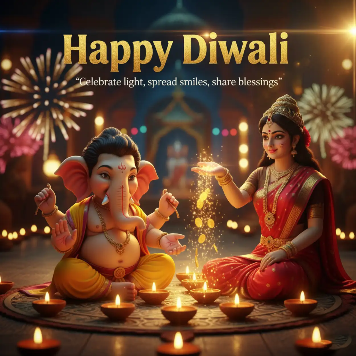 Free Download Happy Diwali Quotes For Success And Happiness - High Quality Happy Diwali With Quotes Background