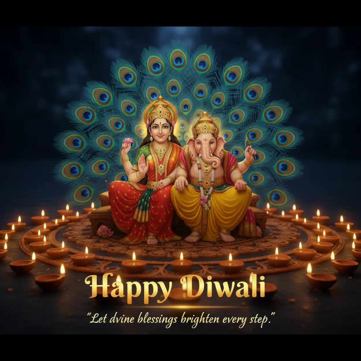 Happy Diwali Quotes With Lord Ganesha And Lakshmi - Royalty Free Happy Diwali With Quotes Image | Pngmagic Free Download Happy Diwali Quotes With Lord Ganesha And Lakshmi - High Quality Happy Diwali With Quotes Background
