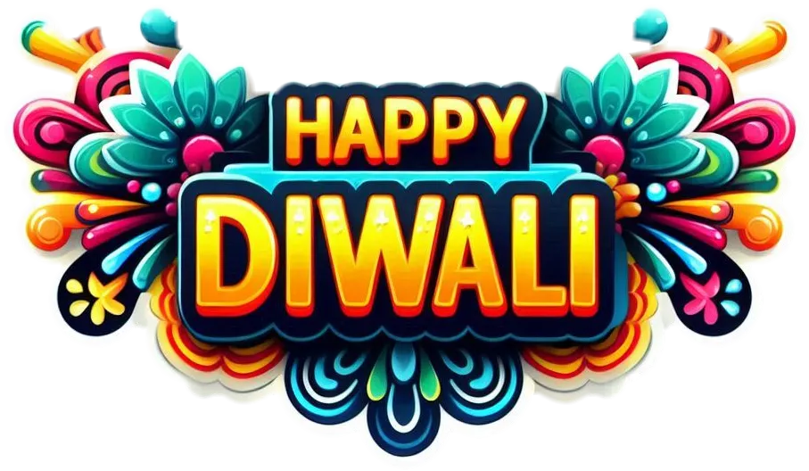 Happy Diwali Text Png With Bright And Colorful Fireworks Effects - Royalty Free Diwali Fireworks Image | Pngmagic Free Download Happy Diwali Text Png With Bright And Colorful Fireworks Effects - High Quality Diwali Fireworks PNG Image