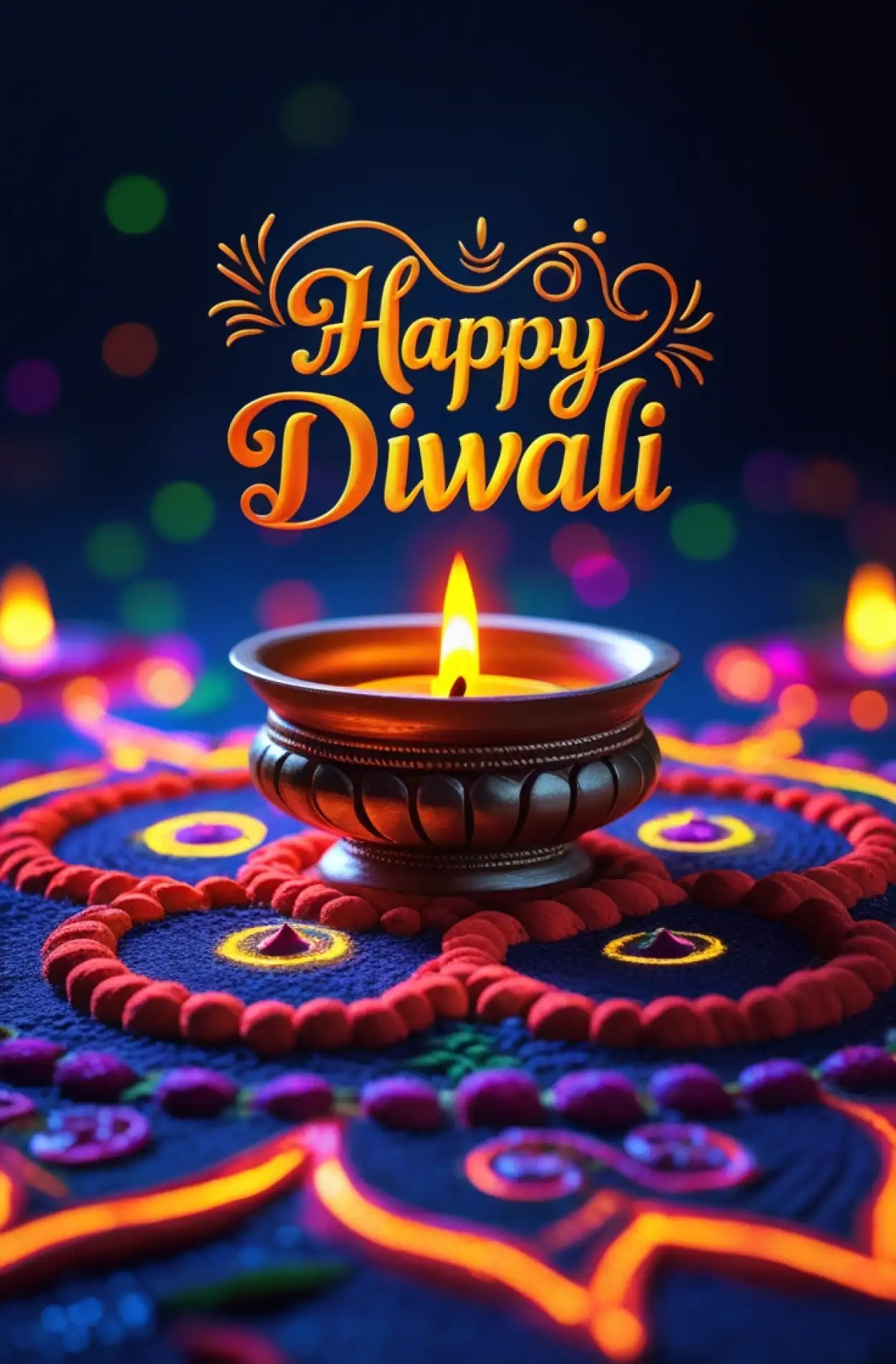 Free Download Happy Diwali Wallpaper 4k For Mobile - High Quality Happy Diwali Background