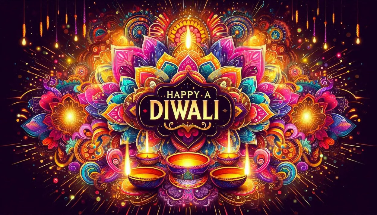 Happy Diwali Wishes Images With Colorful Designs - Royalty Free Happy Diwali Image | Pngmagic Free Download Happy Diwali Wishes Images With Colorful Designs - High Quality Happy Diwali Background