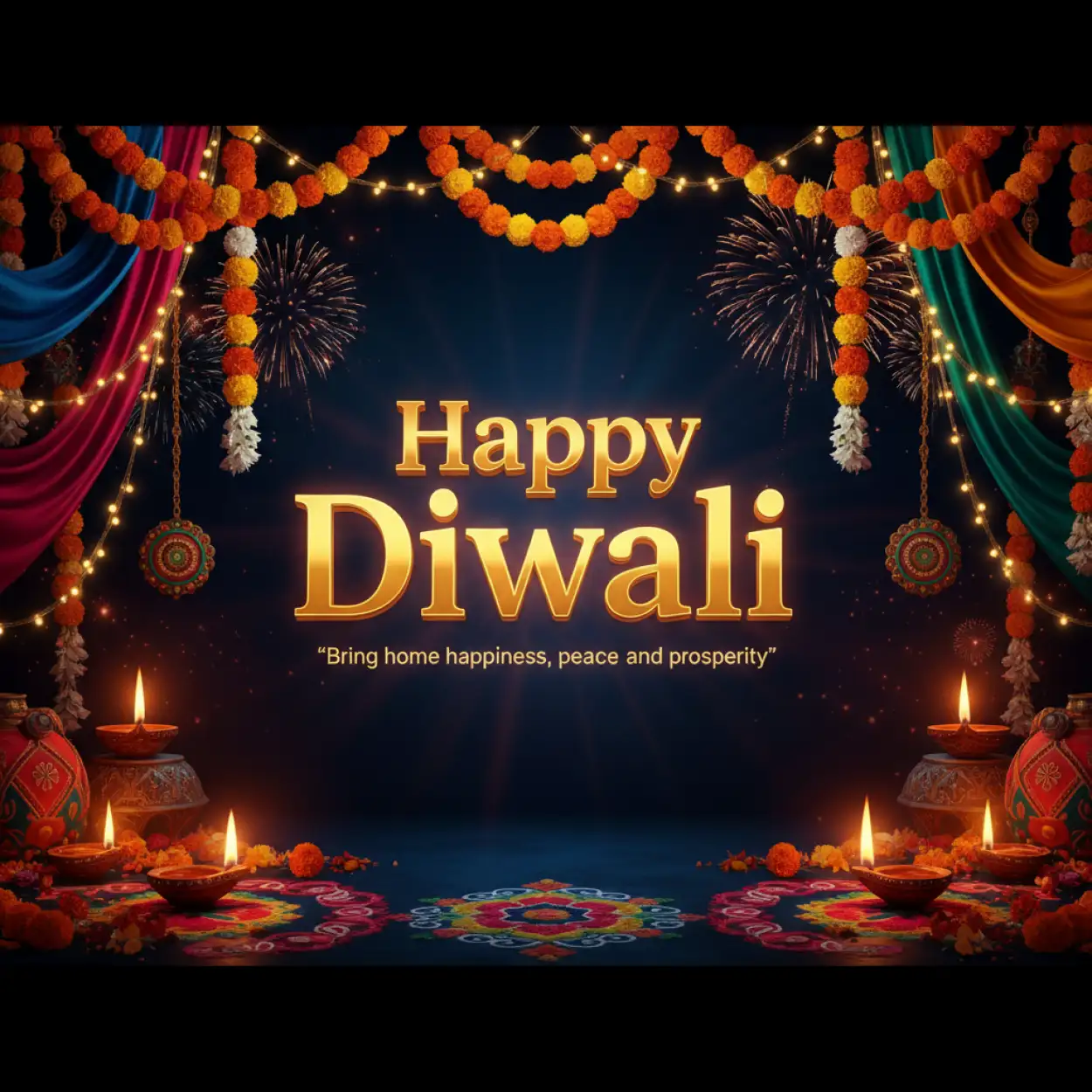 Free Download Happy Diwali With Positive Mindset And Growth Quotes - High Quality Happy Diwali With Quotes Background