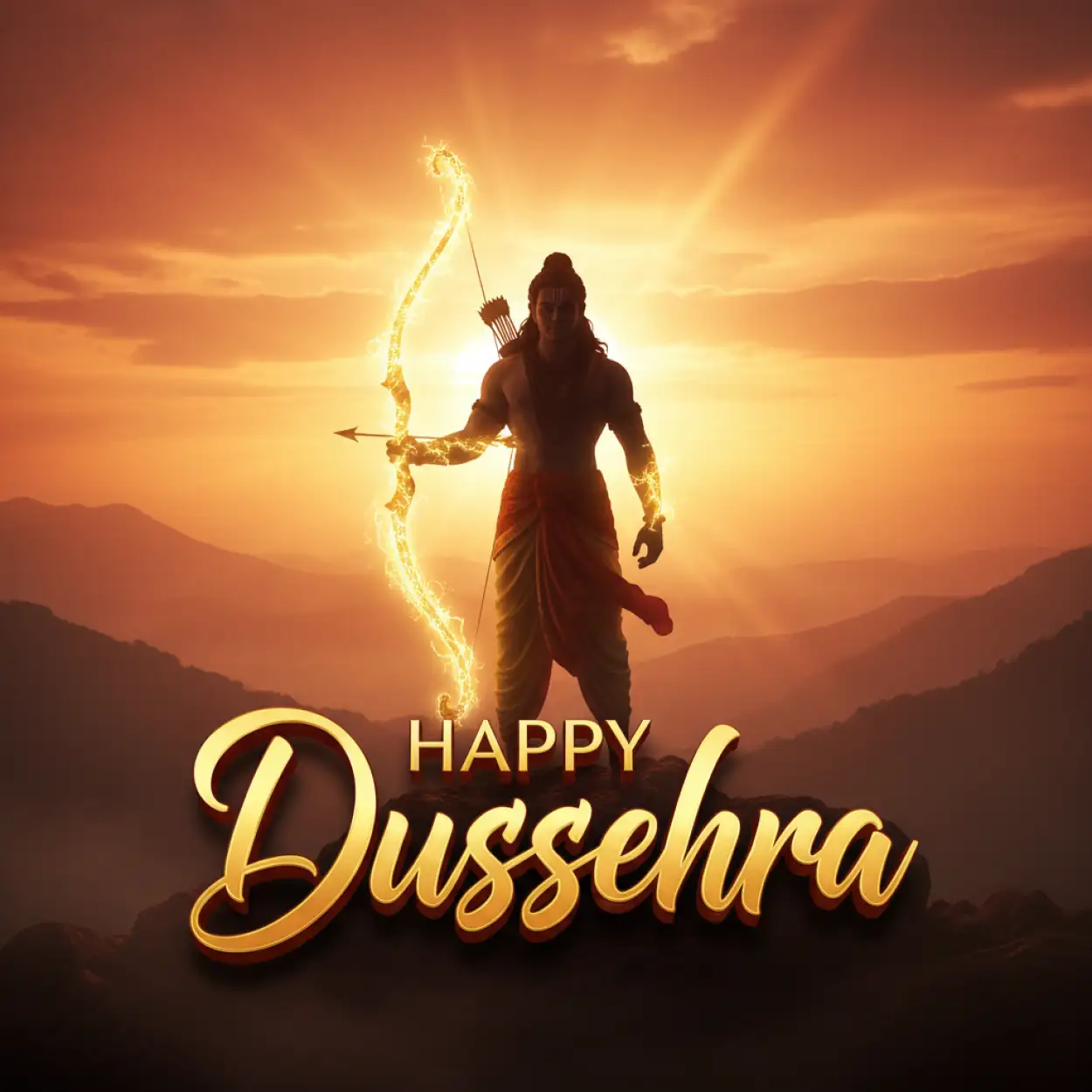 Free Download Happy Dussehra Inspirational Wallpaper Download - High Quality Happy Dussehra Image