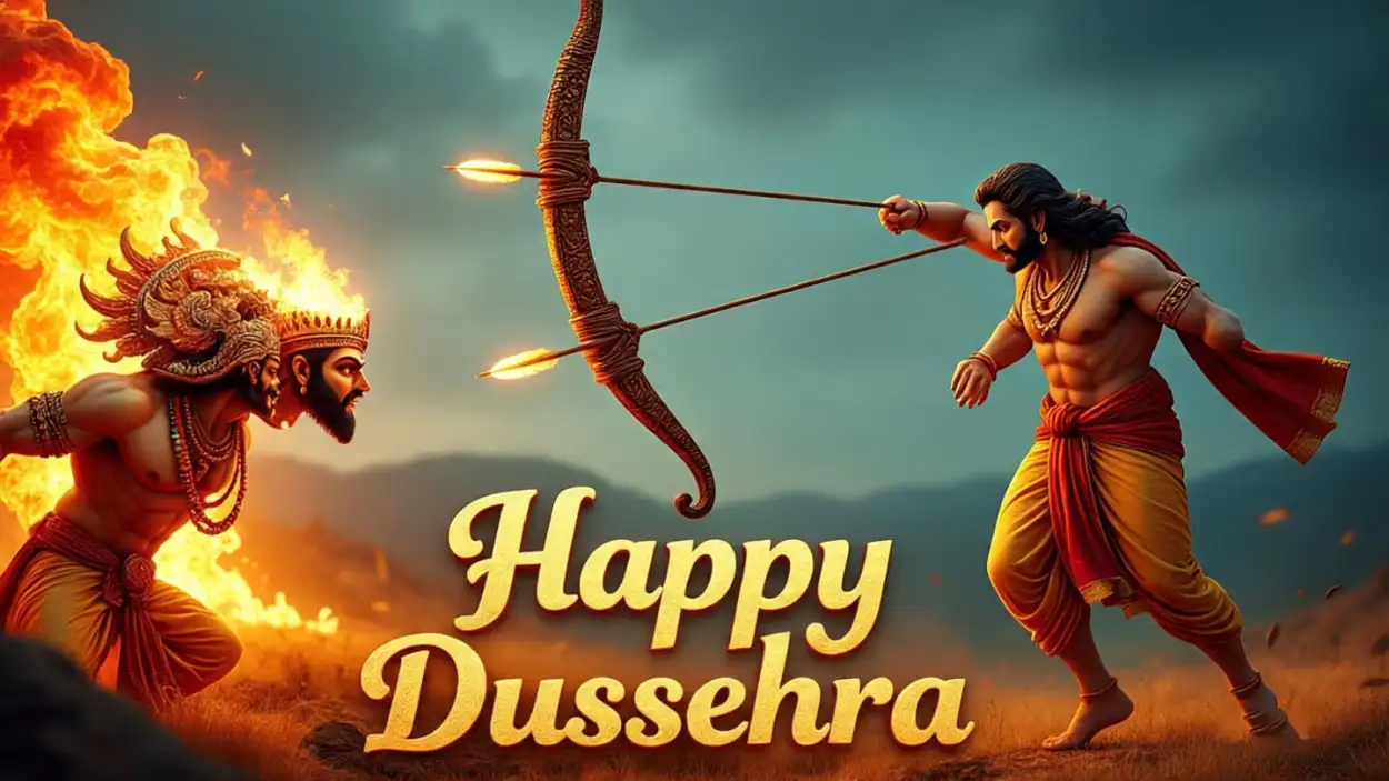 Free Download Happy Dussehra Quotes For Family And Relatives - High Quality Happy Dussehra Background
