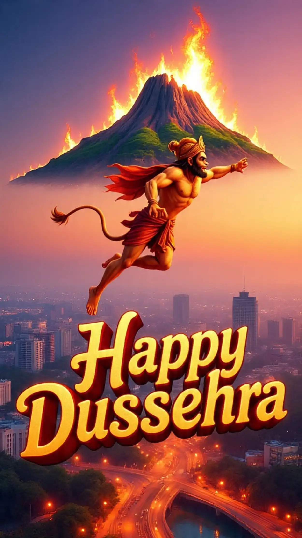 Free Download Happy Dussehra Wishes In Hindi - High Quality Happy Dussehra Background