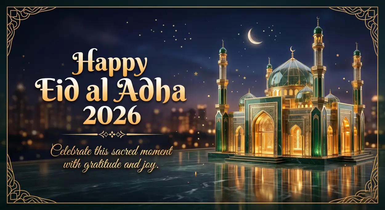 Free Download Happy Eid Al Adha Mubarak Premium Quotes - High Quality Happy Eid Al Adha With Quotes Image
