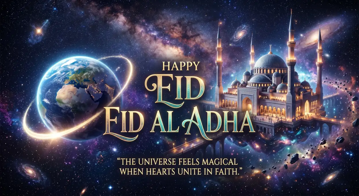 Free Download Happy Eid Al Adha Quote Png Images - High Quality Happy Eid Al Adha With Quotes Transparent PNG