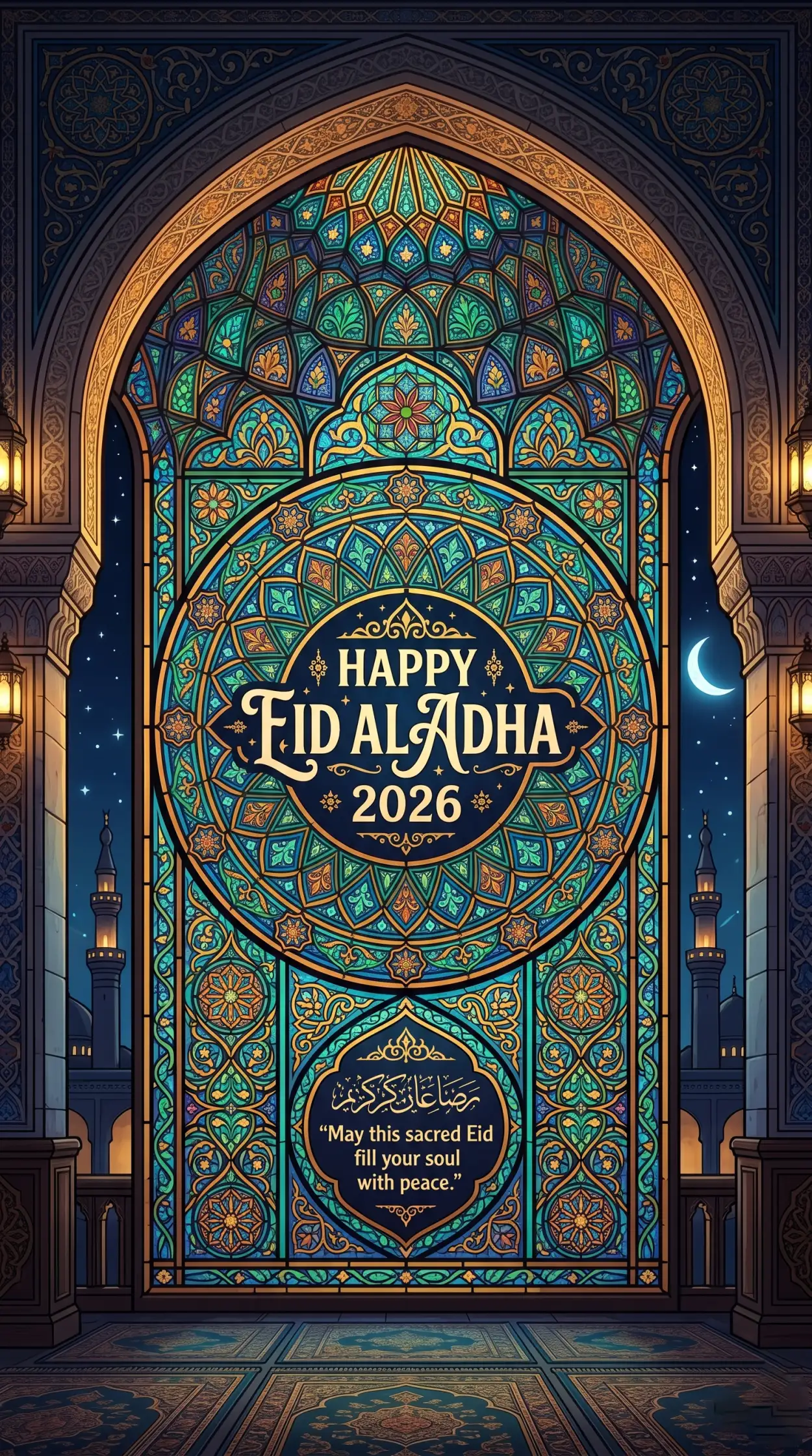 Free Download Happy Eid Al Adha Quote Poster Ideas - High Quality Happy Eid Al Adha With Quotes Image