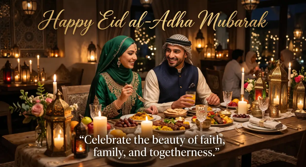 Free Download Happy Eid Al Adha Quotes For Loved Ones - High Quality Happy Eid Al Adha With Quotes Image