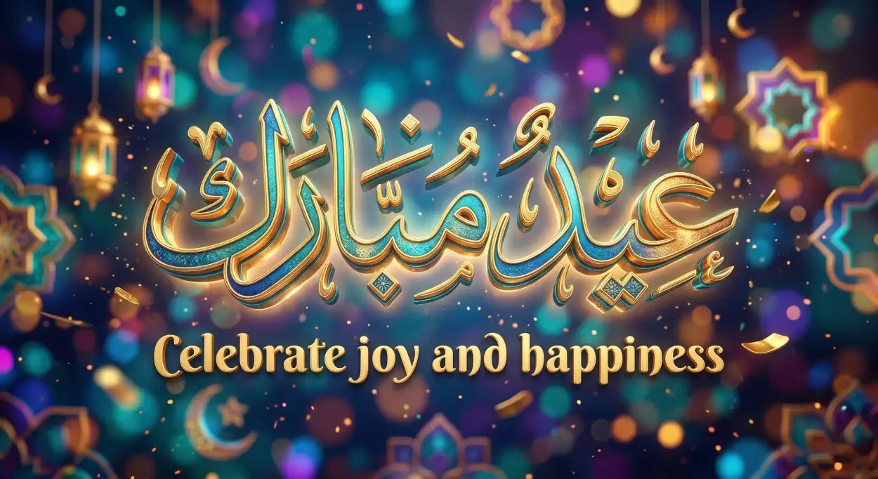 Free Download Happy Eid Mubarak 2026 Quotes For Cards - High Quality Eid Mubarak 2026 Image