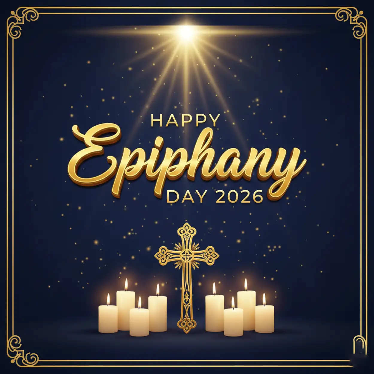Free Download Happy Epiphany Day 2026 Wishes - High Quality Happy Epiphany Day 2026 Image