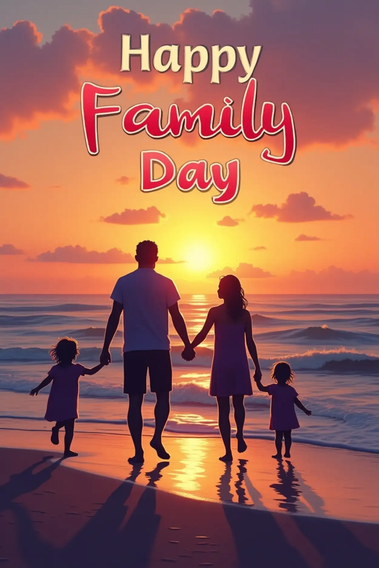 Happy Family Day Wishes Card Design - Royalty Free Happy Family Day Image | Pngmagic Free Download Happy Family Day Wishes Card Design - High Quality Happy Family Day Background