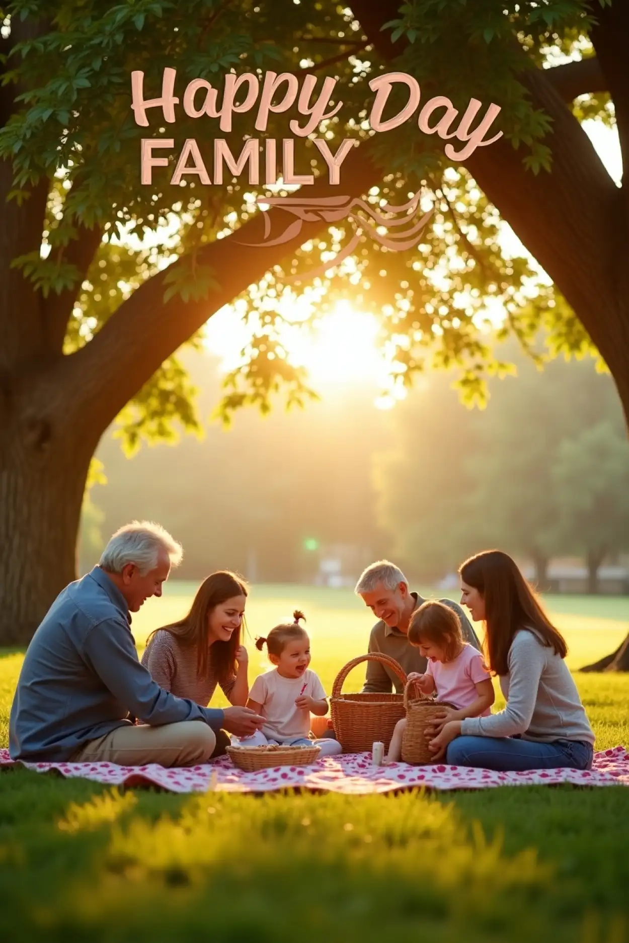Happy Family Day With Grandparents - Royalty Free Happy Family Day Image | Pngmagic Free Download Happy Family Day With Grandparents - High Quality Happy Family Day Background