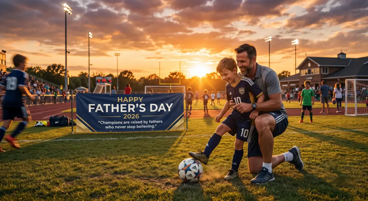 Free Download Happy Fathers Day 2026 Banner Design - High Quality Happy Fathers Day 2026 Image