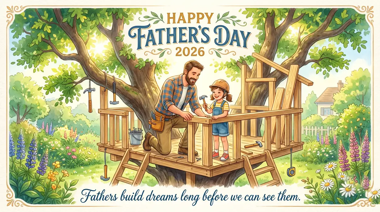 Free Download Happy Fathers Day 2026 Clipart Free Download - High Quality Happy Fathers Day 2026 Image
