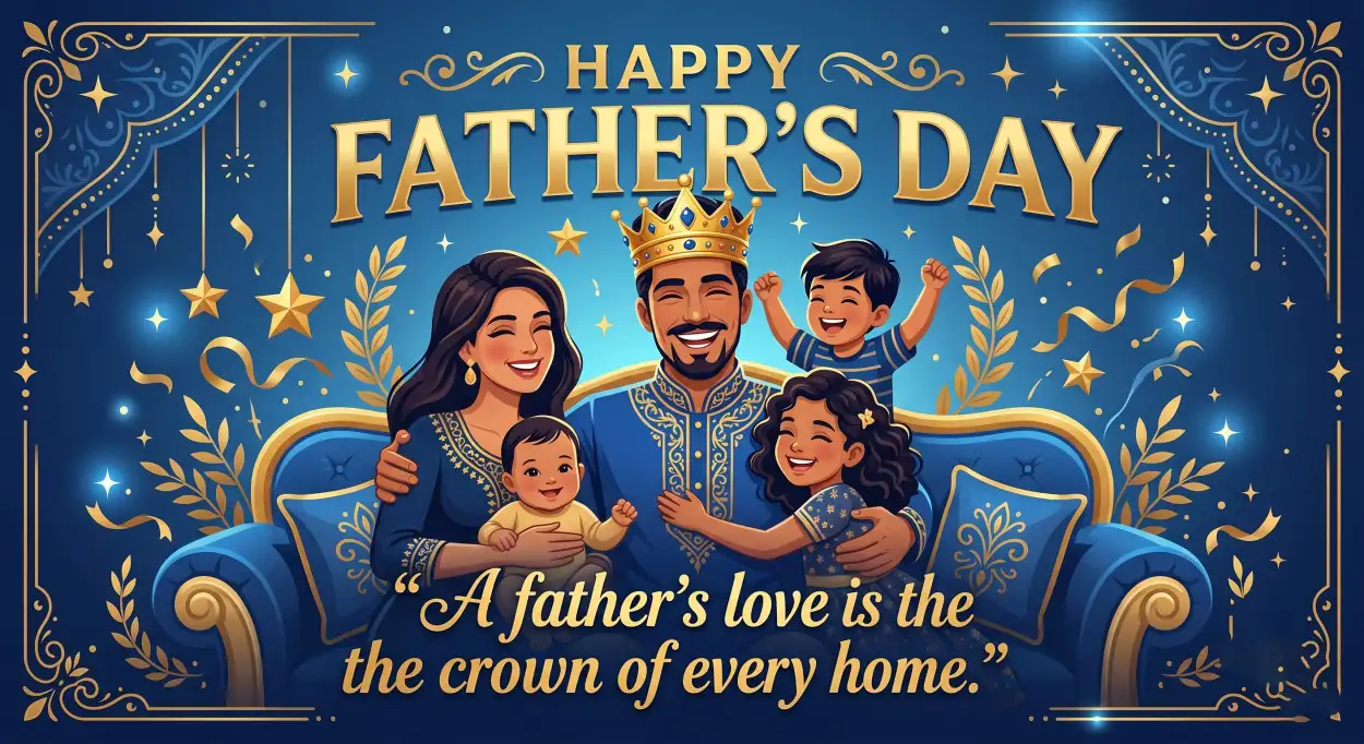 Free Download Happy Fathers Day 2026 Family Celebration - High Quality Happy Fathers Day 2026 Image