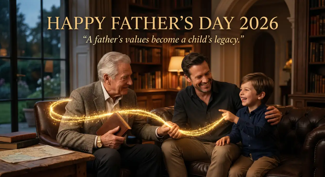 Free Download Happy Fathers Day 2026 For Grandfather - High Quality Happy Fathers Day 2026 Image
