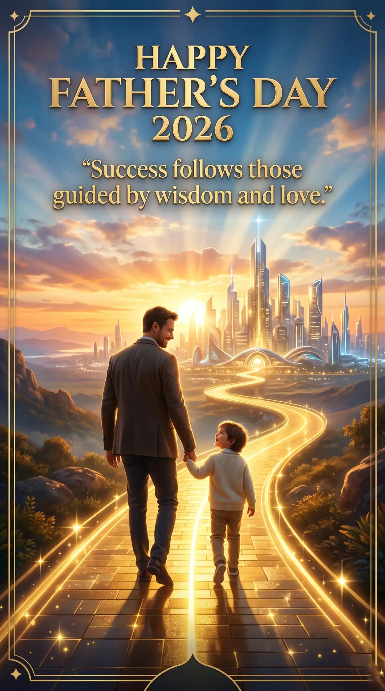 Free Download Happy Fathers Day 2026 Gift Quote Images - High Quality Happy Fathers Day 2026 Image
