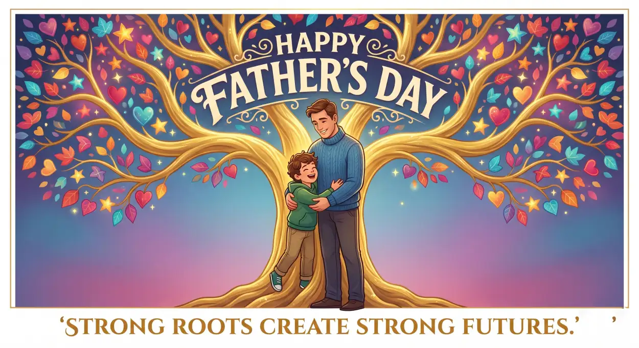 Free Download Happy Fathers Day 2026 Greetings - High Quality Happy Fathers Day 2026 Image