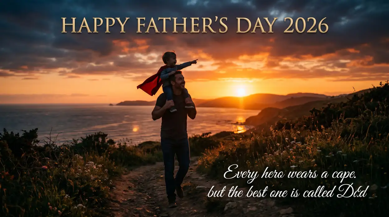 Free Download Happy Fathers Day 2026 Photo Editing Template - High Quality Happy Fathers Day 2026 Image