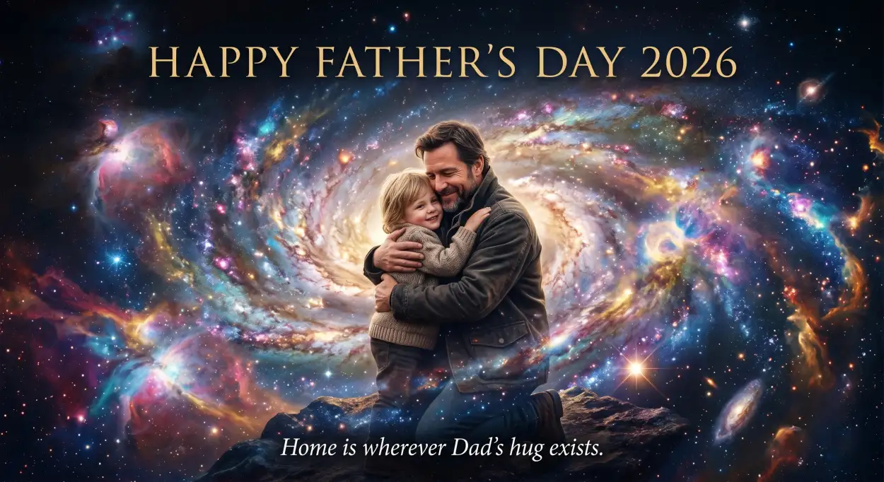 Free Download Happy Fathers Day 2026 Poster Png - High Quality Happy Fathers Day 2026 Transparent PNG
