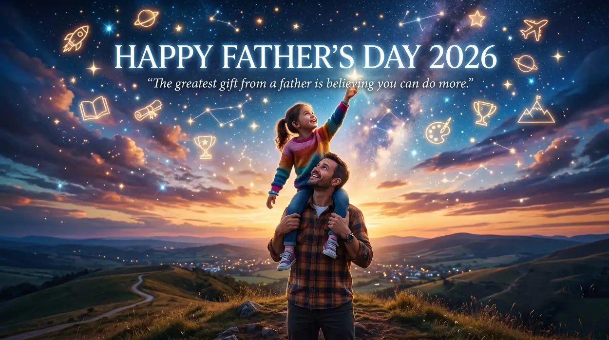 Free Download Happy Fathers Day 2026 Status Images - High Quality Happy Fathers Day 2026 Image