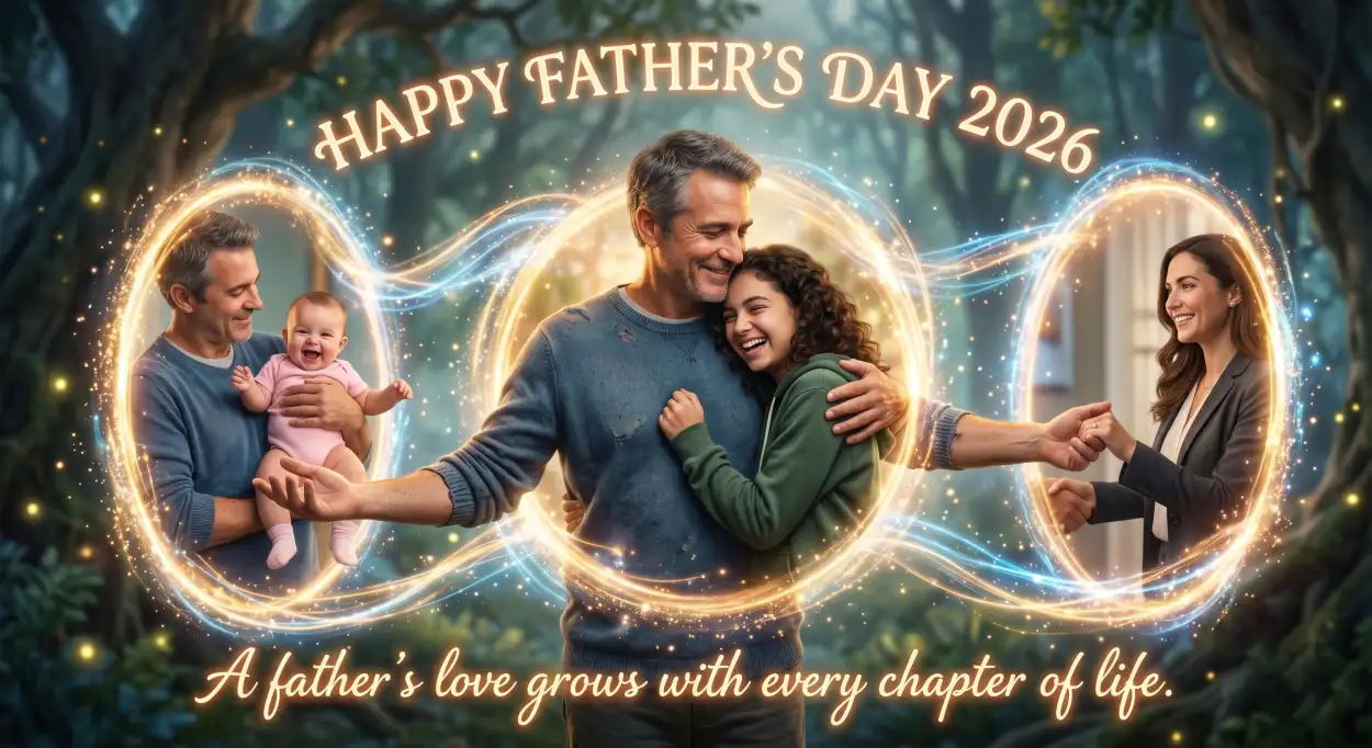 Free Download Happy Fathers Day 2026 Whatsapp Status - High Quality Happy Fathers Day 2026 Image