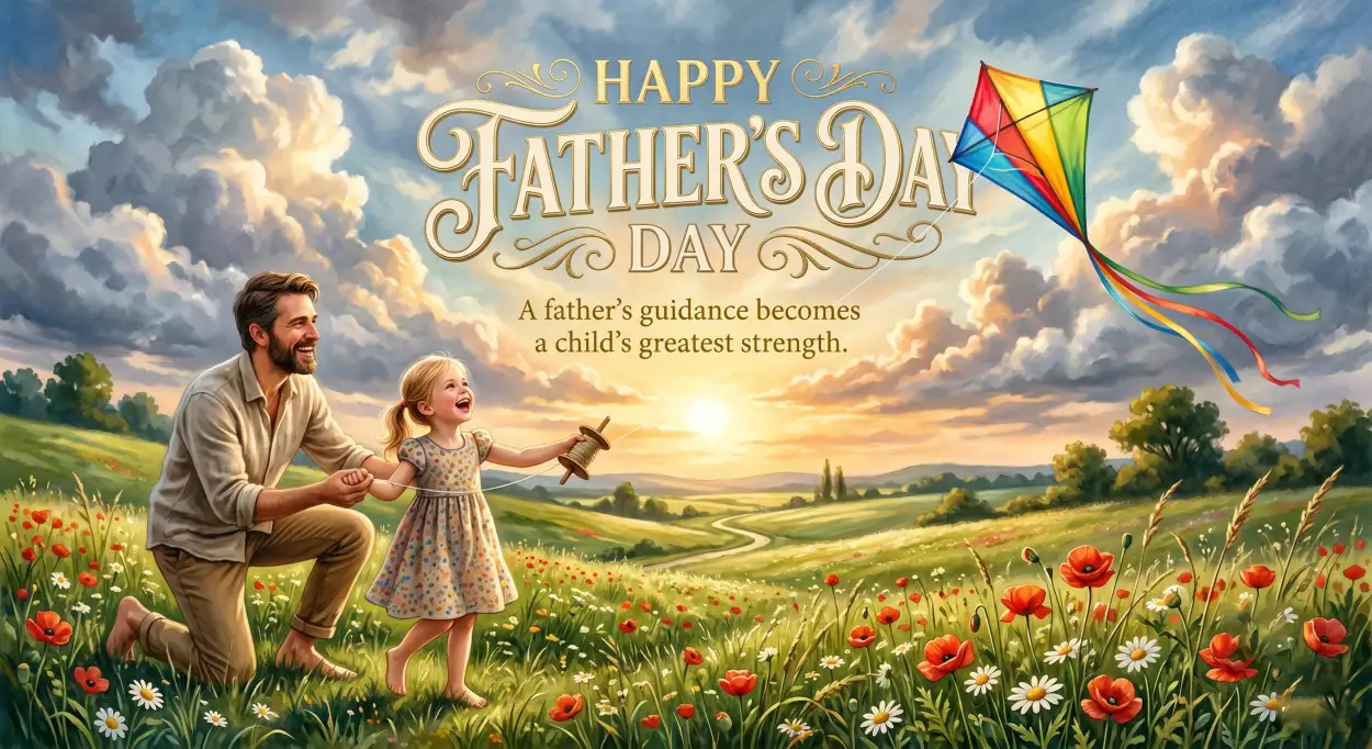 Free Download Happy Fathers Day Greeting Card Online - High Quality Happy Fathers Day Greeting Card Image