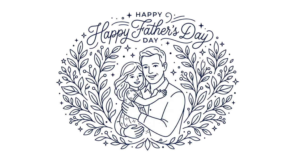 Free Download Happy Fathers Day Transparent Png Free Download 2 - High Quality Fathers Day Png Transparent PNG