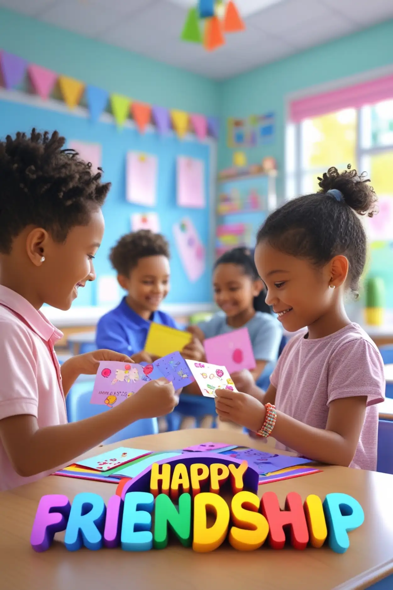 Free Download Happy Friendship Day Images With Animation - High Quality Happy Friendship Day Background