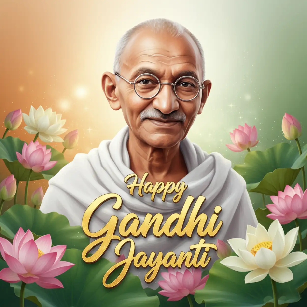 Free Download Happy Gandhi Jayanti 2 October Quotes In English - High Quality Happy Gandhi Jayanti Image