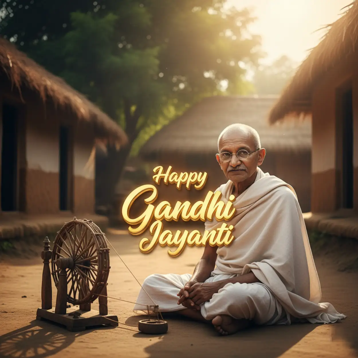 Free Download Happy Gandhi Jayanti Whatsapp Dp Hd - High Quality Happy Gandhi Jayanti Background