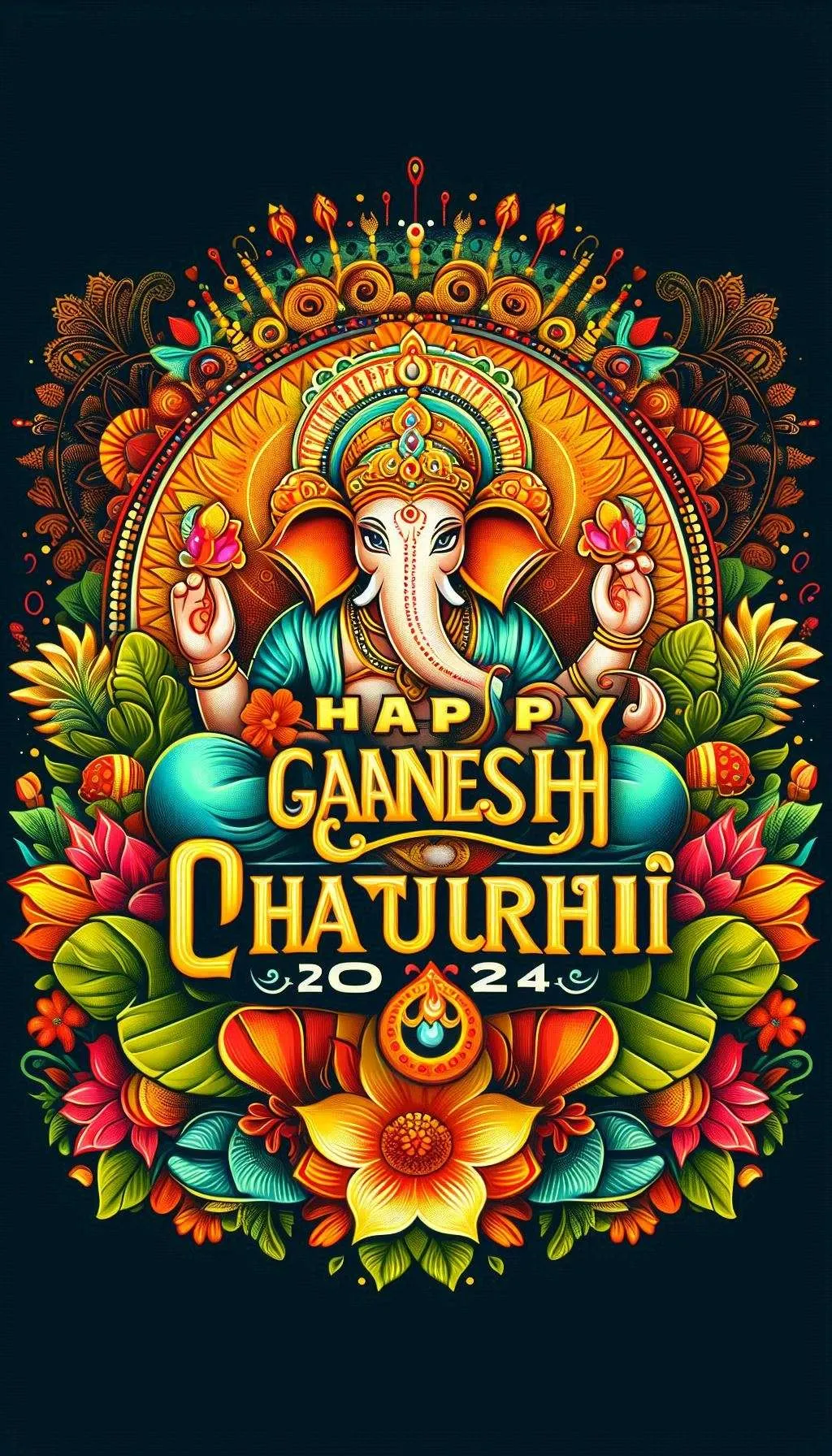 Happy Ganesh Chaturthi 2024 Pictures With Custom Messages - Royalty Free Happy Ganesh Chaturthi Image | Pngmagic Free Download Happy Ganesh Chaturthi 2024 Pictures With Custom Messages - High Quality Happy Ganesh Chaturthi Background