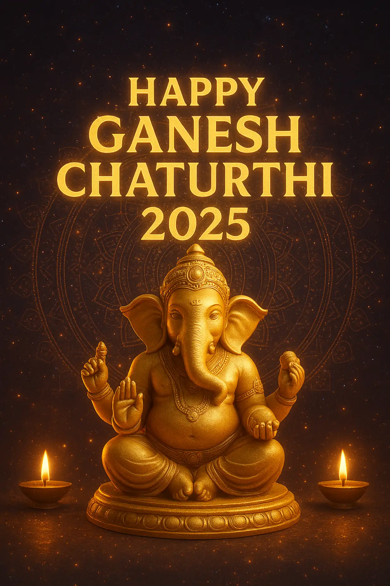 Free Download Happy Ganesh Chaturthi 2025 Messages For Employees - High Quality Happy Ganesh Chaturthi 2025 Background