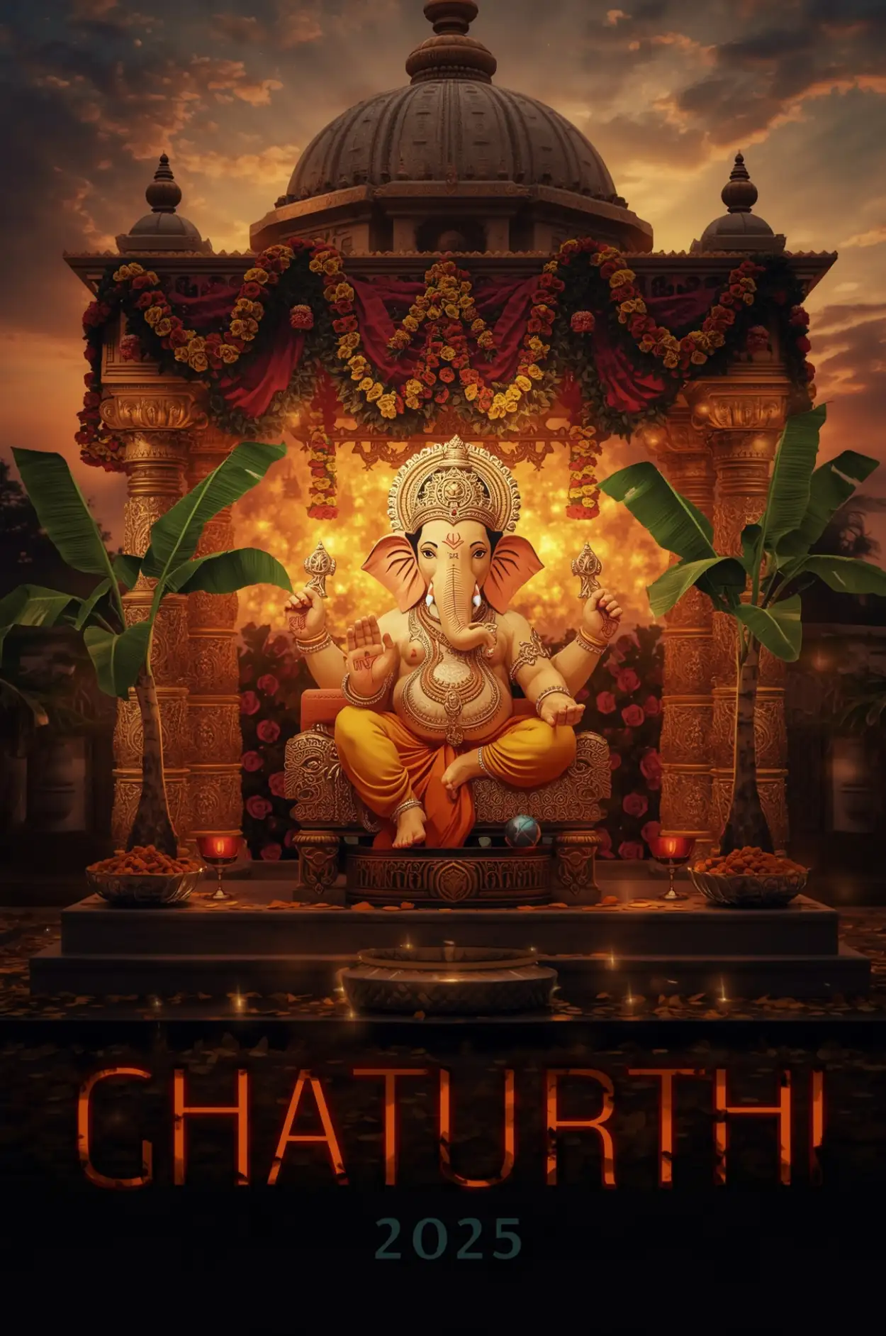 Happy Ganesh Chaturthi 2025 Personalized Greeting Card - Royalty Free Happy Ganesh Chaturthi 2025 Image | Pngmagic Free Download Happy Ganesh Chaturthi 2025 Personalized Greeting Card - High Quality Happy Ganesh Chaturthi 2025 Background