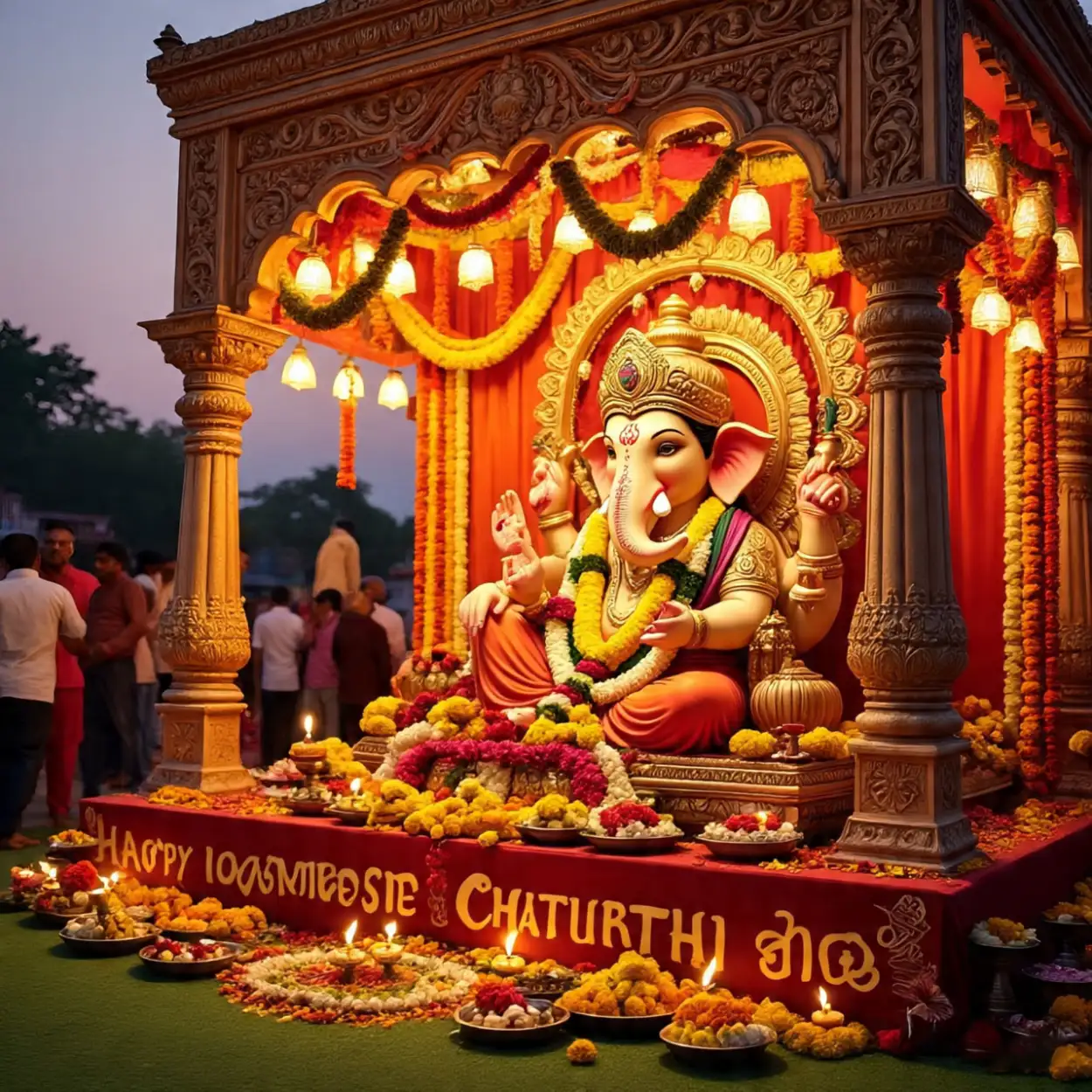 Free Download Happy Ganesh Chaturthi Wishes For Boyfriend - High Quality Happy Ganesh Chaturthi Wishes Background