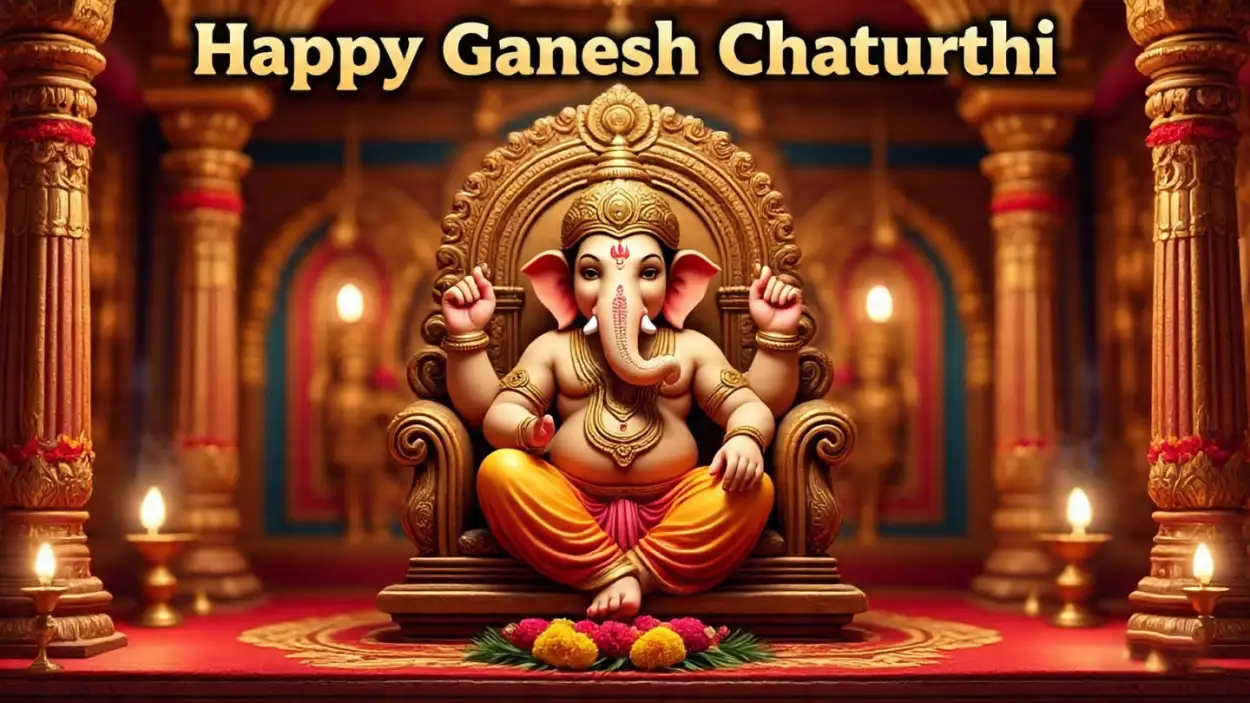 Free Download Happy Ganesh Chaturthi Wishes For Girlfriend - High Quality Happy Ganesh Chaturthi Wishes Background