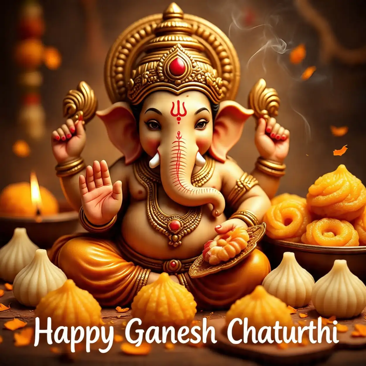 Free Download Happy Ganesh Chaturthi Wishes In Gujarati - High Quality Happy Ganesh Chaturthi Wishes Background