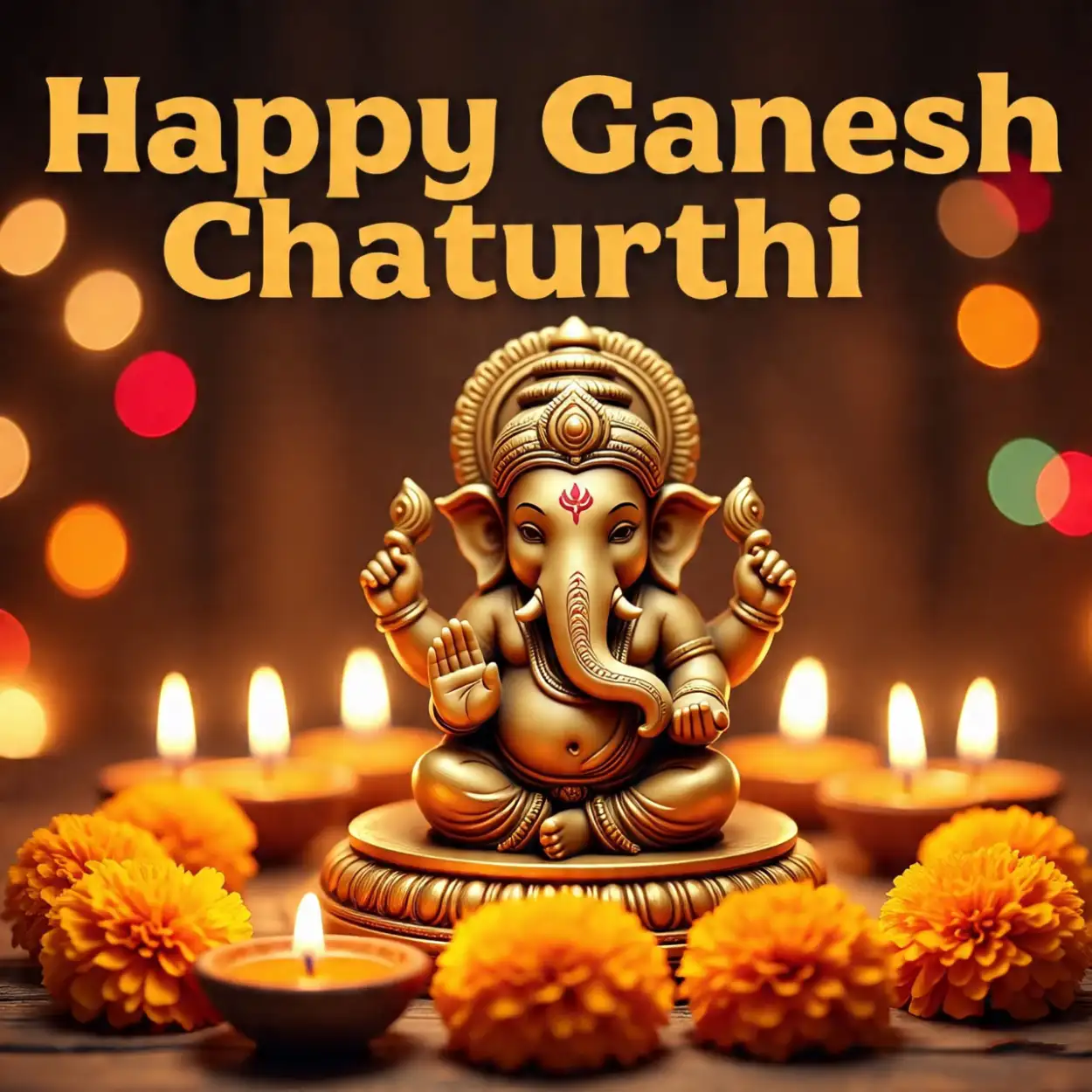 Free Download Happy Ganesh Chaturthi Wishes In Kannada - High Quality Happy Ganesh Chaturthi Wishes Background
