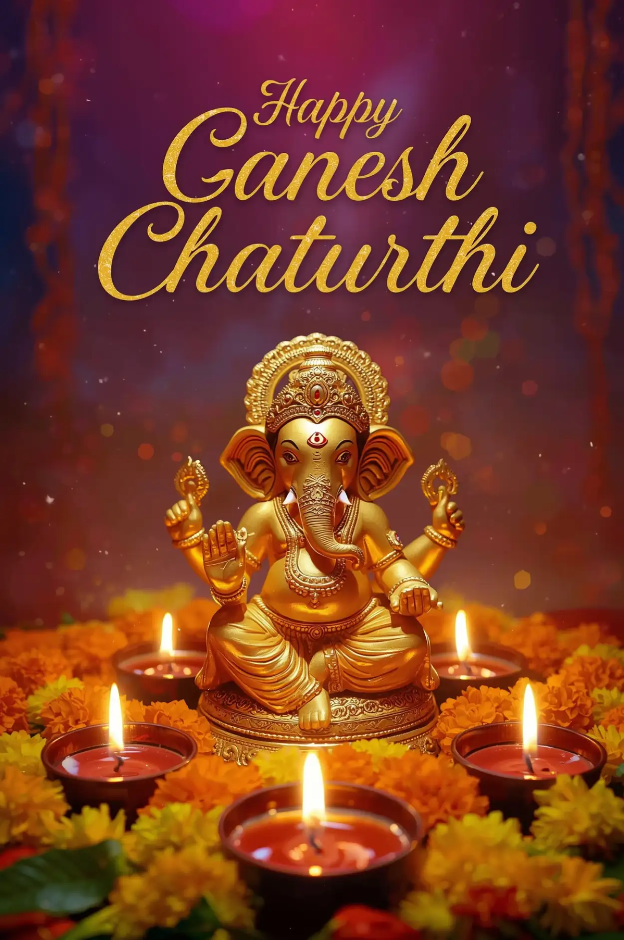 Free Download Happy Ganesh Chaturthi Wishes SMS - High Quality Happy Ganesh Chaturthi Wishes Background