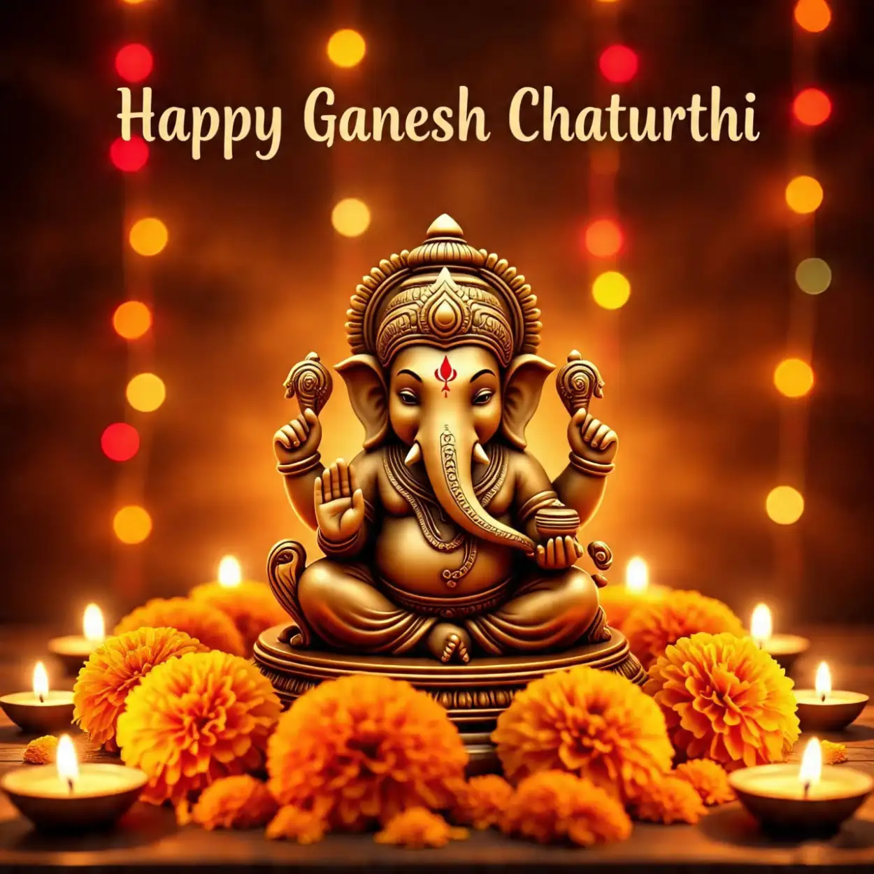 Free Download Happy Ganesh Chaturthi Wishes With Motivational Quotes - High Quality Happy Ganesh Chaturthi Wishes Background