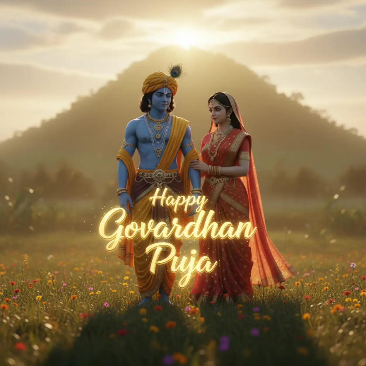 Happy Govardhan Puja Messages For Friends And Family - Royalty Free Appy Govardhan Puja Image | Pngmagic Free Download Happy Govardhan Puja Messages For Friends And Family - High Quality Appy Govardhan Puja Background