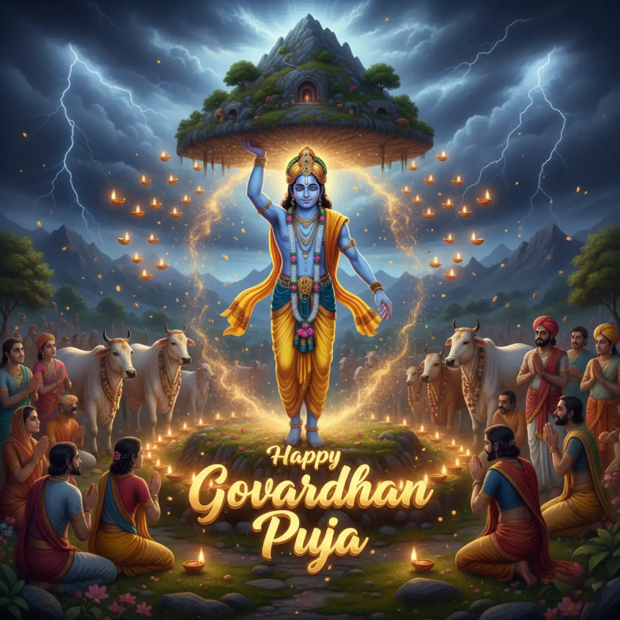 Happy Govardhan Puja Quotes And Blessings For Whatsapp - Royalty Free Appy Govardhan Puja Image | Pngmagic Free Download Happy Govardhan Puja Quotes And Blessings For Whatsapp - High Quality Appy Govardhan Puja Background